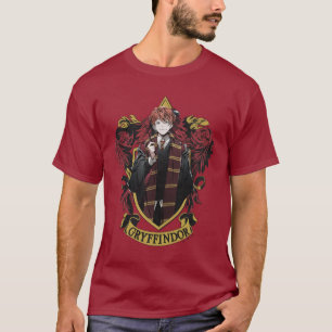 Camiseta HARRY POTTER™ Anime Ron Weasley House Crest