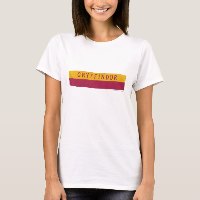 Camiseta Harry Potter | Banner Gryffindor (Frente)