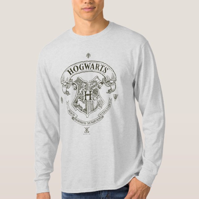 Camiseta Harry Potter | Brasão da Bandeira de Hogwarts (Frente)