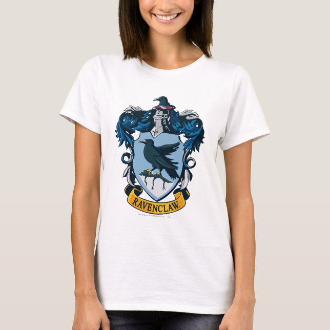 Camiseta Harry Potter  | Brasão da Coruja Gótica (Frente)