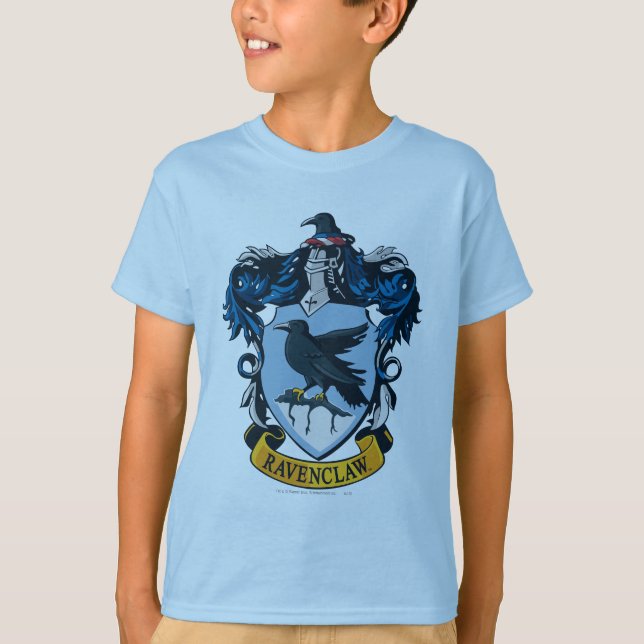 Camiseta Harry Potter  | Brasão da Coruja Gótica (Frente)
