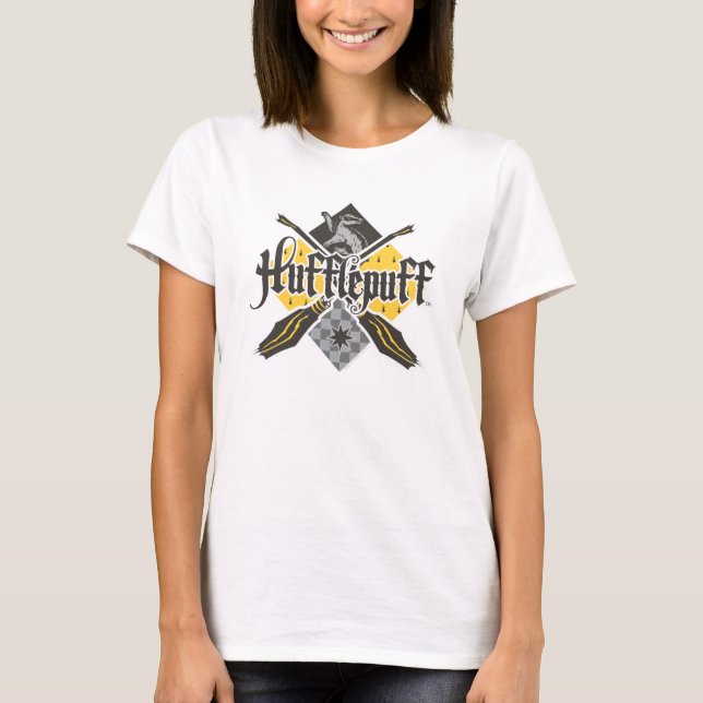 Camiseta Harry Potter | Brasão da QUIDDITCH™ Grifinória (Frente)