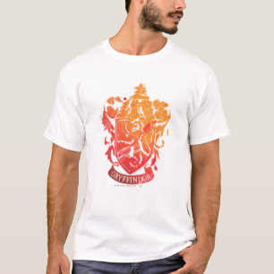 Camiseta Harry Potter   Brasão de Gryffindor - Salpicado