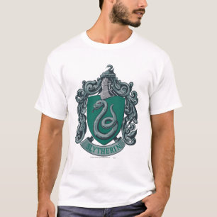 Camiseta Harry Potter   Brasão de Slytherin Verde