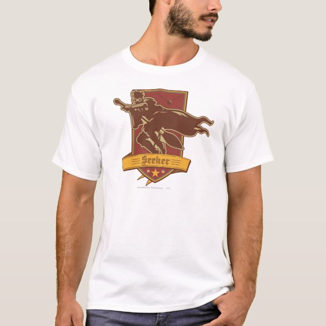 Camiseta Harry Potter | Brasão do Caça da QUIDDITCH™ (Frente)