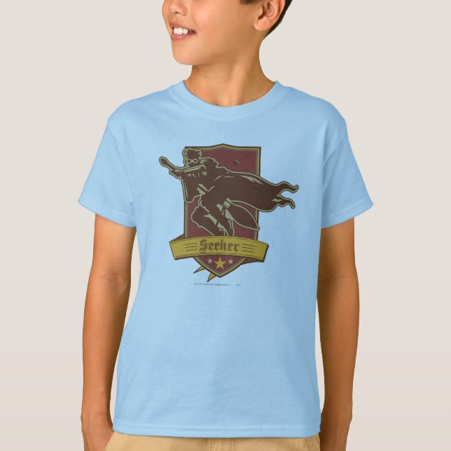 Camiseta Harry Potter | Brasão do Caçador de QUIDDITCH™ (Frente)