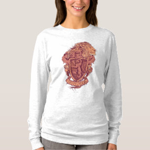 Camiseta Harry Potter Brasão do Leão da Gryffindor