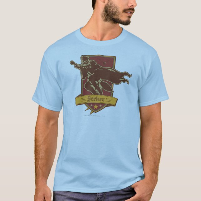 Camiseta Harry Potter | Brasão do Trovador de QUIDDITCH™ (Frente)