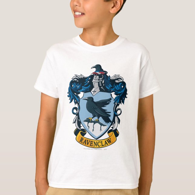 Camiseta Harry Potter  | Brasão Gótico da Corvinal (Frente)