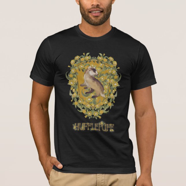 Camiseta HARRY POTTER™ | Brasão HUFFLEPUFF™ (Frente)
