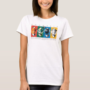 Camiseta Harry Potter Brasões das Casas HOGWARTS™