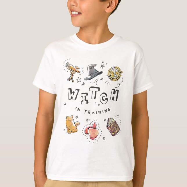 Camiseta HARRY POTTER™ | Bruxa em Treinamento (Frente)