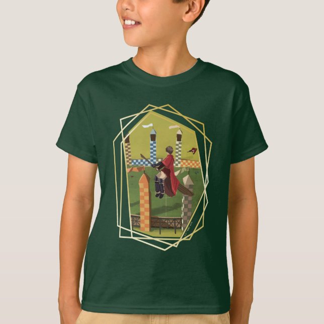Camiseta HARRY POTTER™ buscando o dedo do Ouro (Frente)