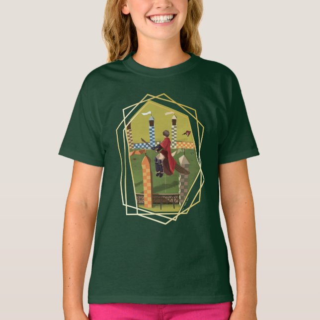 Camiseta HARRY POTTER™ buscando o dedo do Ouro (Frente)