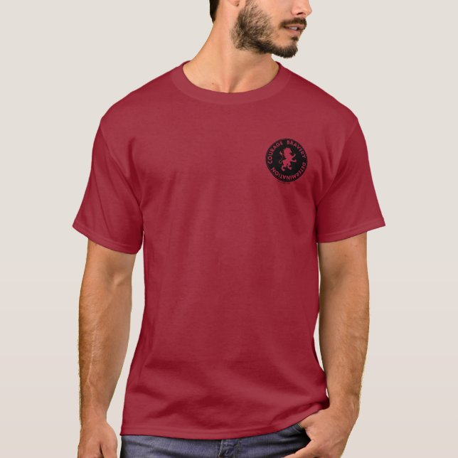 Camiseta Harry Potter | Características da Casa GRYFFINDOR™ (Frente)