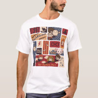 Harry Potter Cartoon Scenes Pattern