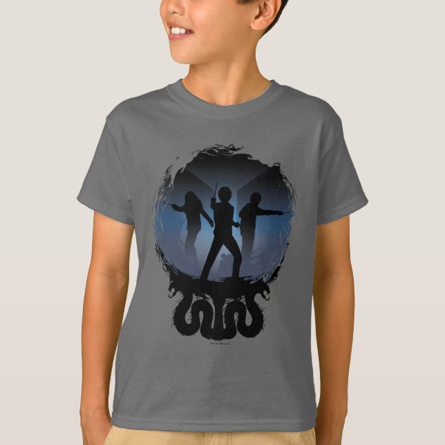 Camiseta Harry Potter | Chamber of Secrets Silhouette (Frente)
