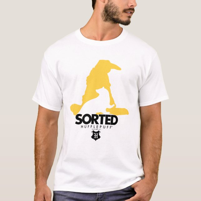Camiseta Harry Potter | Classificado Na Casa HUFFLEPUFF™ (Frente)