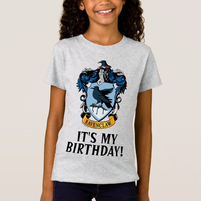 Camiseta Harry Potter | Corvinal - É Meu Aniversário (Frente)