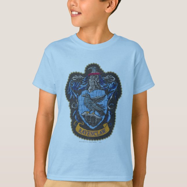Camiseta Harry Potter | Crest Clássico De Ravenclaw (Frente)