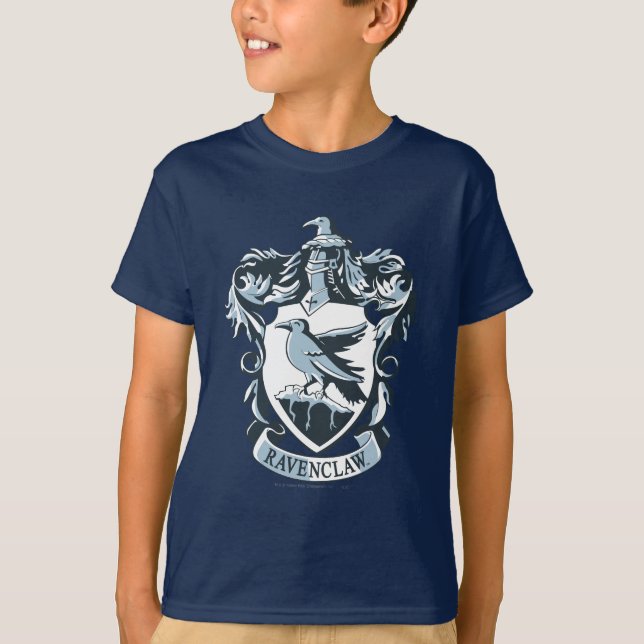 Camiseta Harry Potter | Crest Ravenclaw Moderno (Frente)
