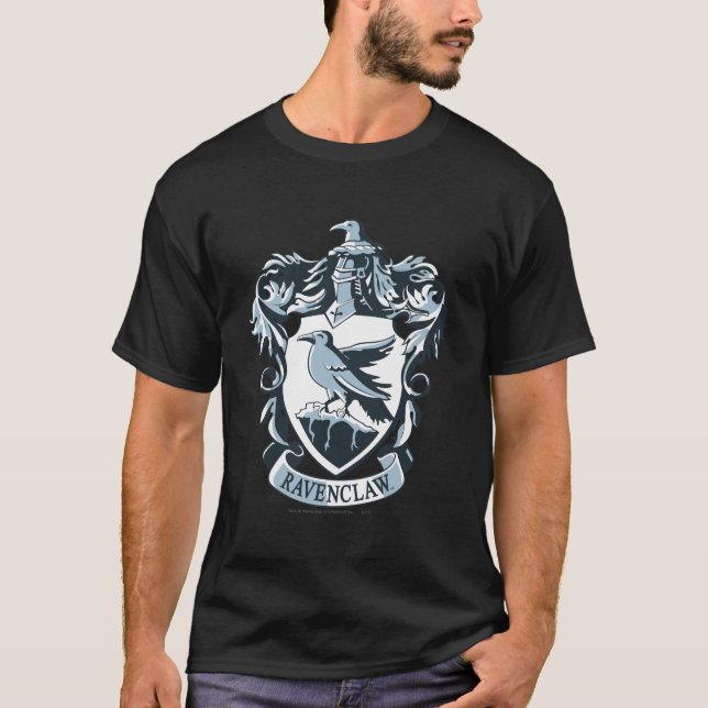 Camiseta Harry Potter | Crest Ravenclaw Moderno (Frente)