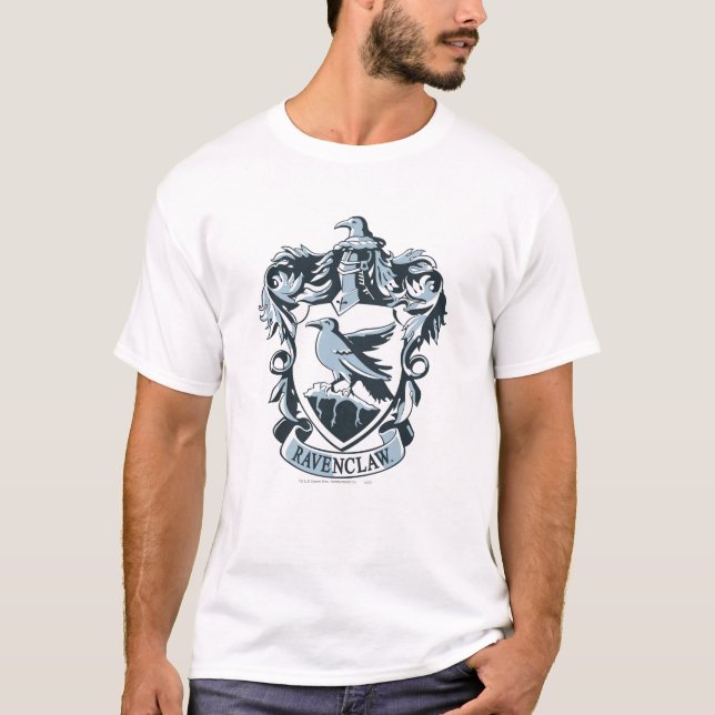 Camiseta Harry Potter | Crest Ravenclaw Moderno (Frente)