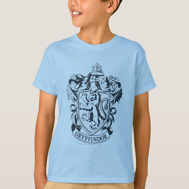 Camiseta Harry Potter | Desenho Estêncil da Gryffindor (Frente)