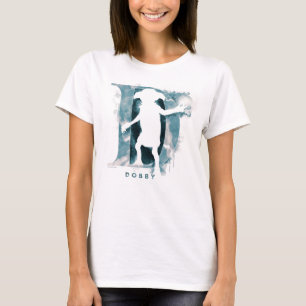 Camiseta Harry Potter   Dobby Character Watercolor