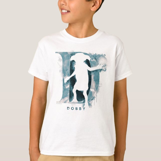 Camiseta Harry Potter | Dobby Character Watercolor (Frente)