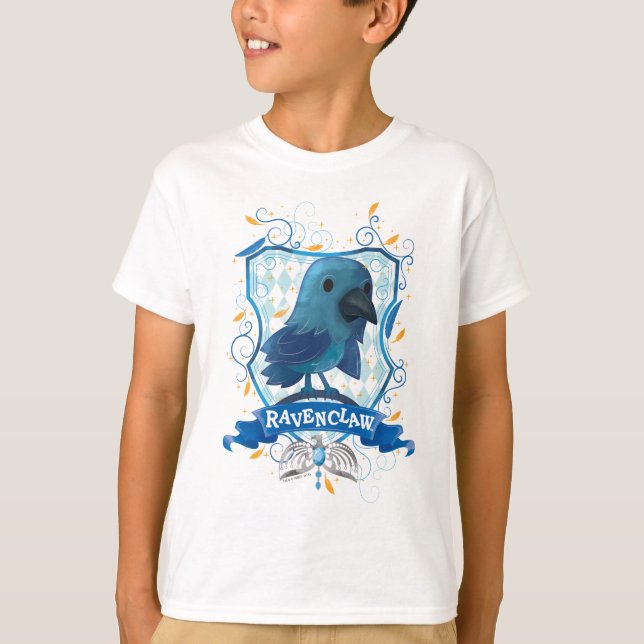 Camiseta Harry Potter | Encantamento da RAVENCLAW™ Crest (Frente)