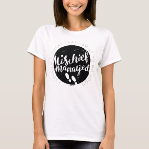 Camiseta Harry Potter   Encantos de Tipografia do Mapa do M