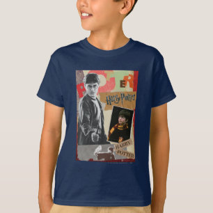 Camiseta Harry Potter, então e agora