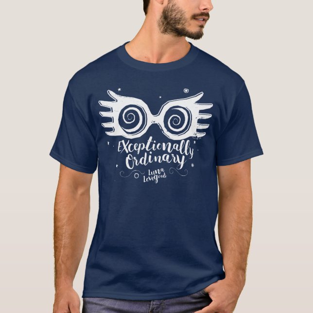 Camiseta Harry Potter| Excepcionalmente ordinário (Frente)