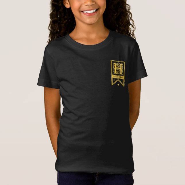 Camiseta Harry Potter | Faixa do Monograma Gryffindor (Frente)