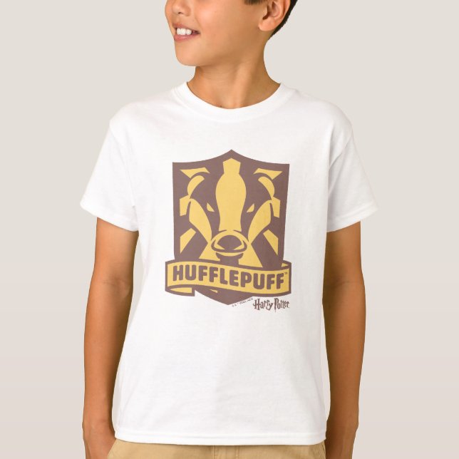 Camiseta HARRY POTTER™ | FFLUFF™ — Crest (Frente)