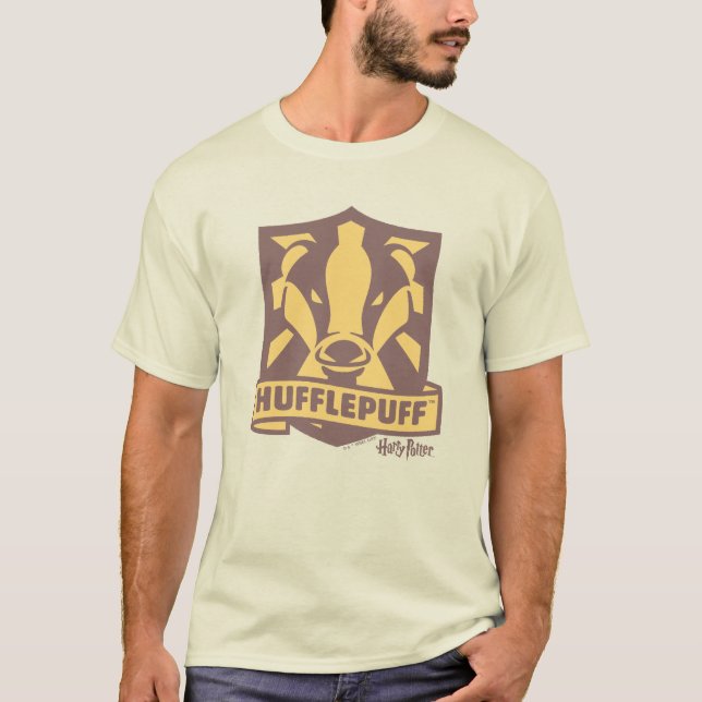 Camiseta HARRY POTTER™ | FFLUFF™ — Crest (Frente)