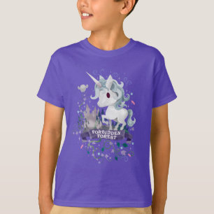 Camiseta Harry Potter Floresta Proibida Unicórnio Gráfico