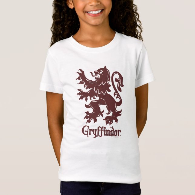 Camiseta Harry Potter | Grifinória Leão Gráfico (Frente)