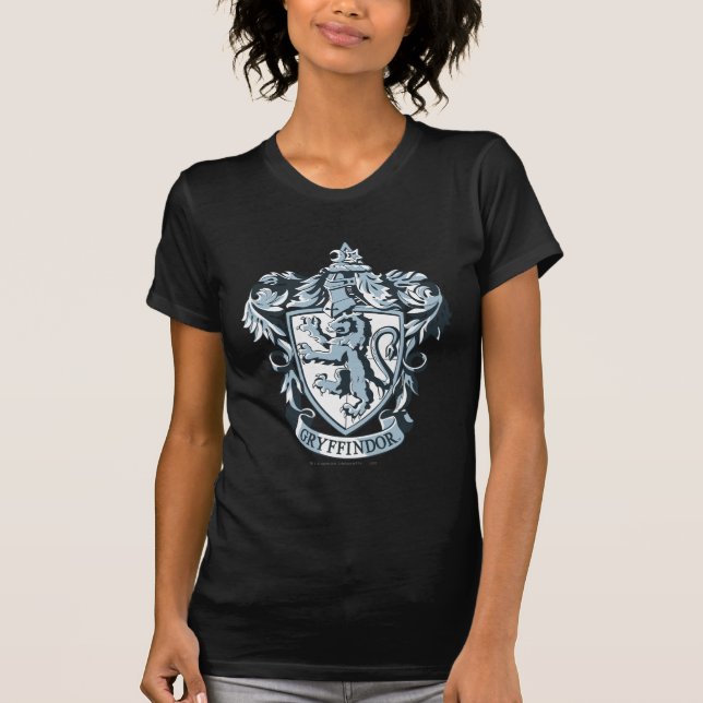 Camiseta Harry Potter | Gryffindor Crest Azul (Frente)