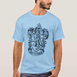 Camiseta Harry Potter   Gryffindor Crest Azul