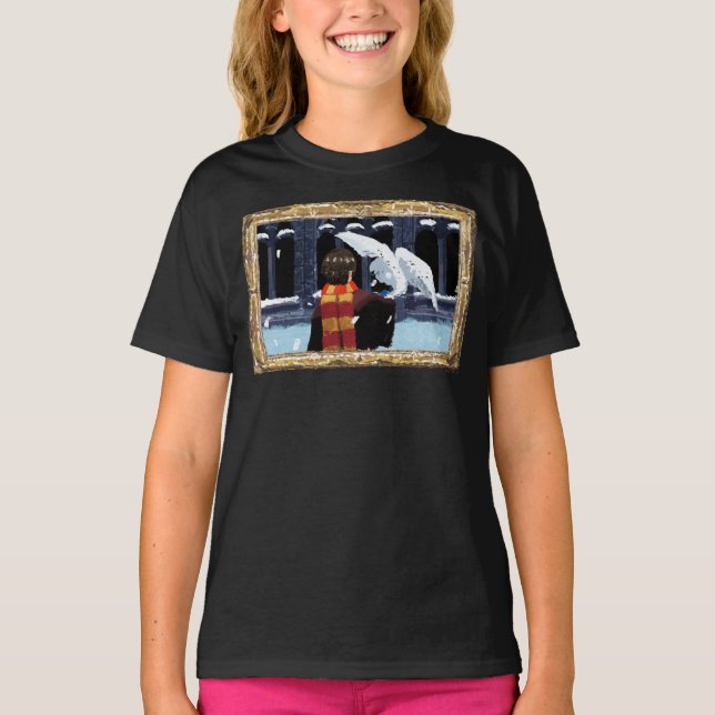 Camiseta HARRY POTTER™ & Hedwig na Neve (Frente)