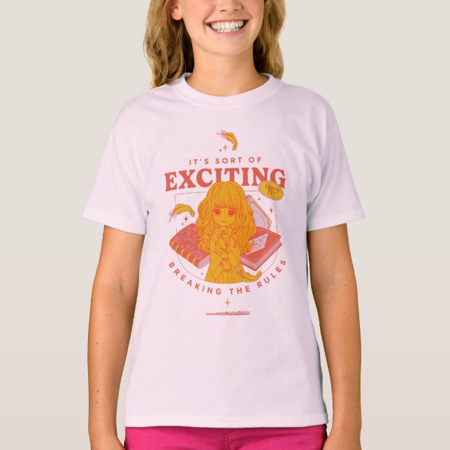 Camiseta HARRY POTTER™ | Hermione Granger É excitante (Frente)