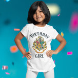 Camiseta Harry Potter | Hogwarts Birthday Girl T-Shirt<br><div class="desc">Harry Potter | Garota de aniversário Hogwarts</div>
