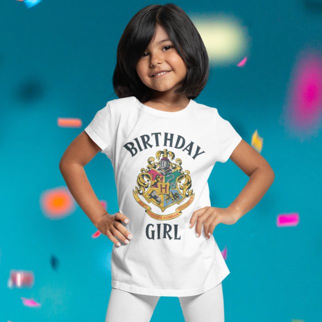 Camiseta Harry Potter | Hogwarts Birthday Girl T-Shirt (Criador carregado)