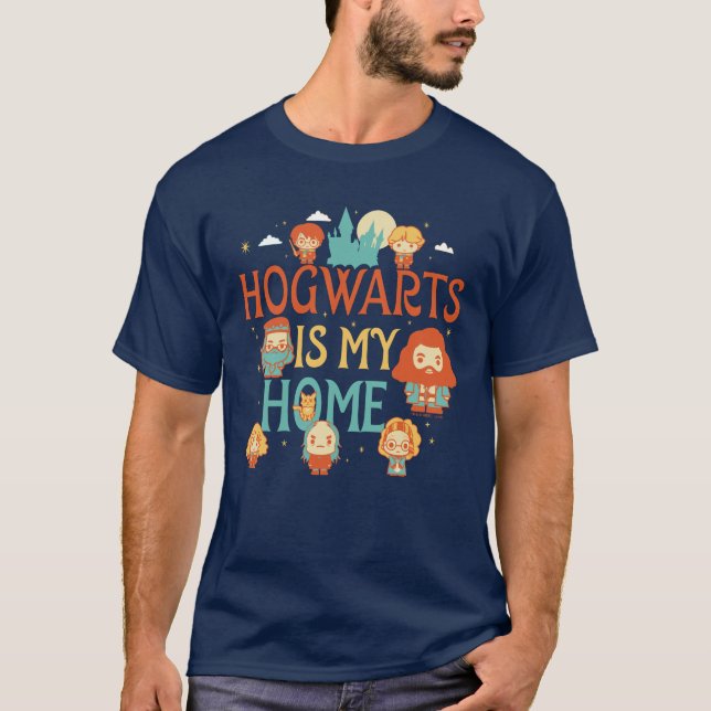 CAMISETA HARRY POTTER™ | HOGWARTS™ É MINHA CASA (Frente)