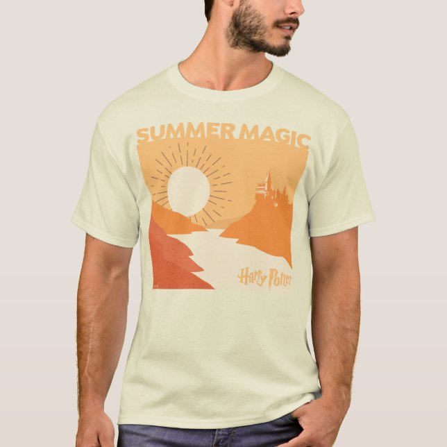 Camiseta HARRY POTTER™ | HOGWARTS™ Summer Magic (Frente)