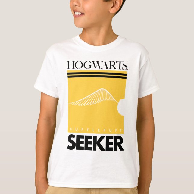 Camiseta Harry Potter | HUFFLUFF™ House Quidditker Seeker (Frente)