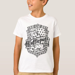 Camiseta HARRY POTTER™ HUFFLUFF™ Line Art Crest T-Shirt