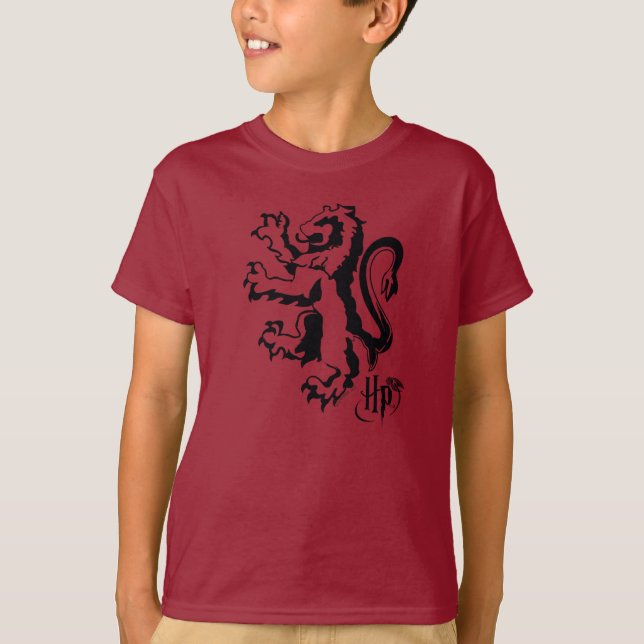 Camiseta Harry Potter | Ícone De Leão Gryffindor (Frente)